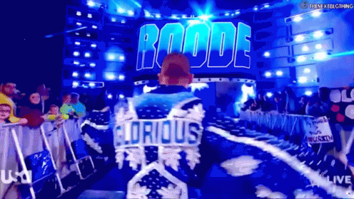 Bobby Roode Entrance GIF