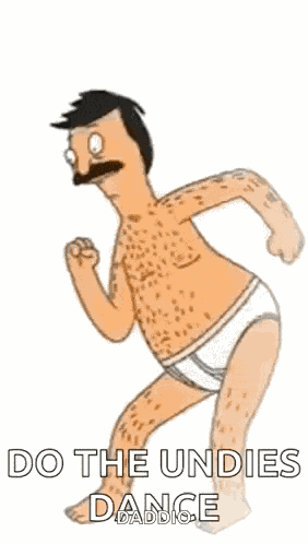 Bobs Burgers Dance Underpants GIF