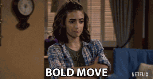 Bold Move Arms Crossed GIF