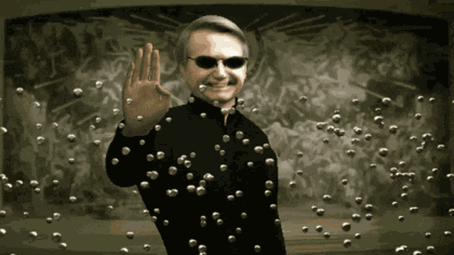 Bolsonaro Matrix GIF