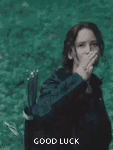 Bon Courage Good Luck GIF