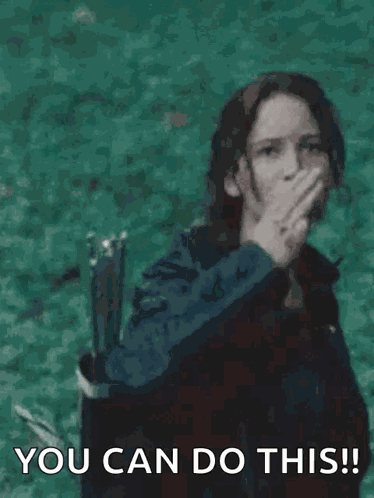 Bon Courage Good Luck GIF