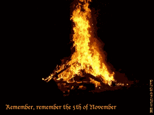 Bonfire Night Remember Remember GIF
