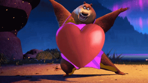 Boog Heart GIF