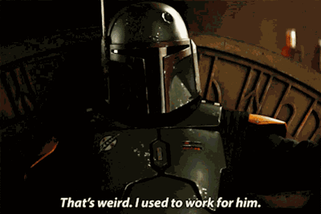 Book Of Boba Fett Thats Weird GIF