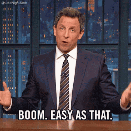 Boom Easy Peasy GIF