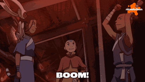 Boom It All Comes Crashing Down Katara GIF