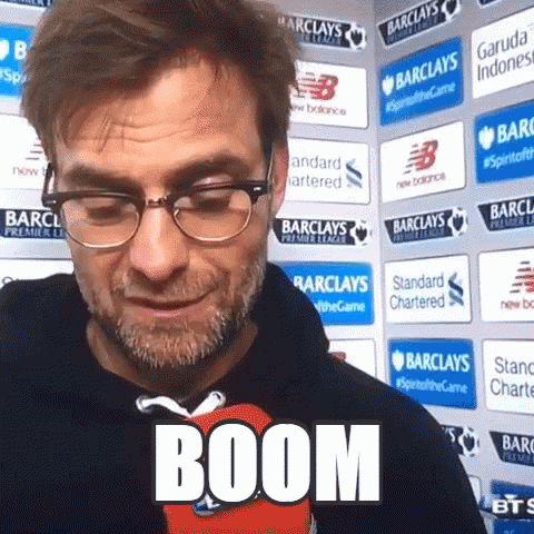 Boom Klopp GIF