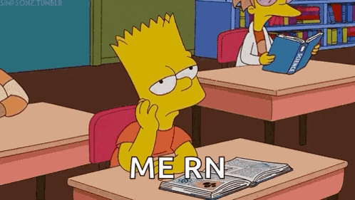 Bored The Simpson GIF