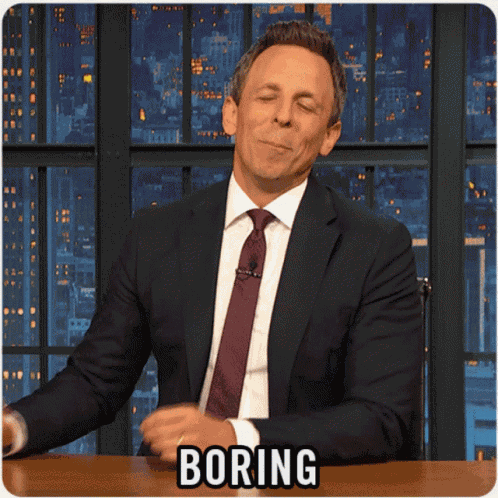 Boring GIF