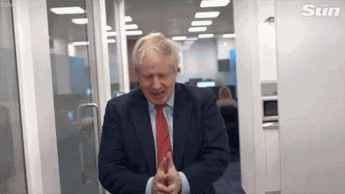 Boris Johnson Happy GIF