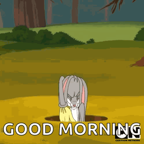 Bostezo Bugs Bunny GIF