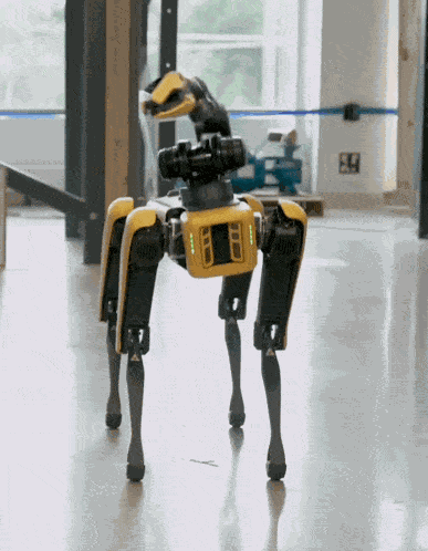 Boston Dynamics Robot Dog GIF