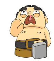 Botak Running Sticker