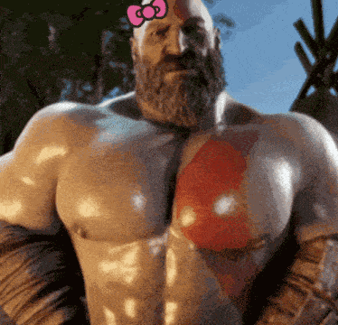 Bow Kratos GIF