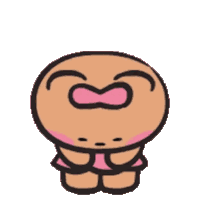 Bowing Chonini Sticker