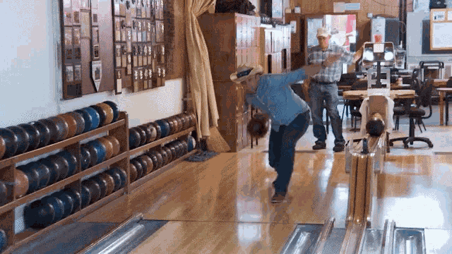 Bowling Bowling Fail GIF
