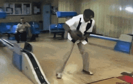 Bowling Fail GIF