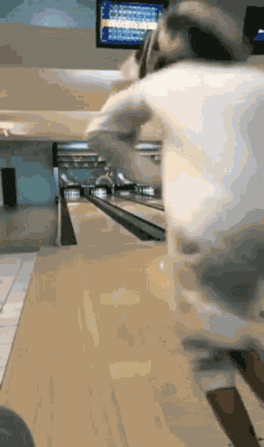 Bowling Fail GIF