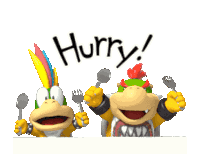 Bowser Jr Lemmy Sticker
