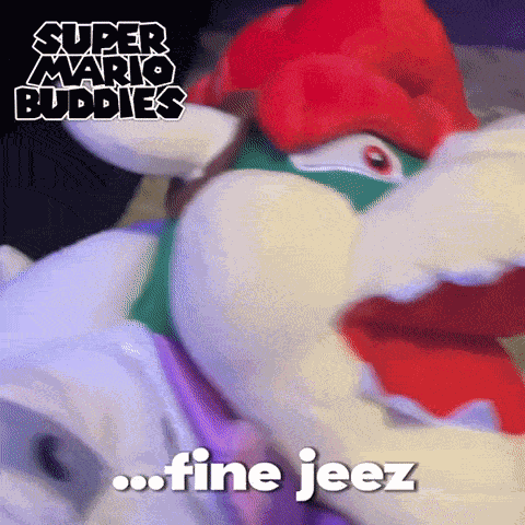 Bowser Mario Buddies GIF