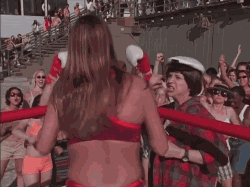 Boxing Woman GIF