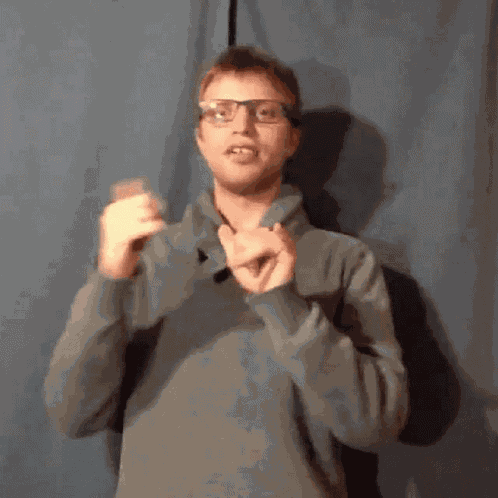 Boy Sign Language GIF