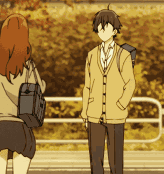 Boy Slap Girl Anime GIF