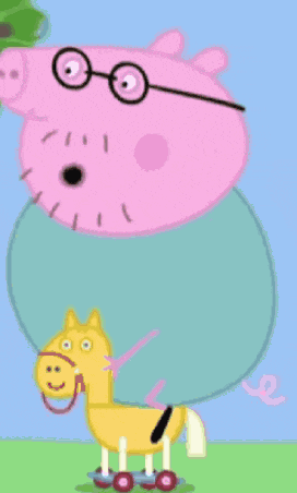 Brains Peppa Pig GIF