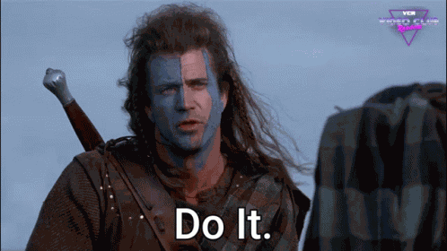 Braveheart Mel Gibson GIF
