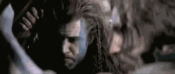 Braveheart Mel Gibson GIF