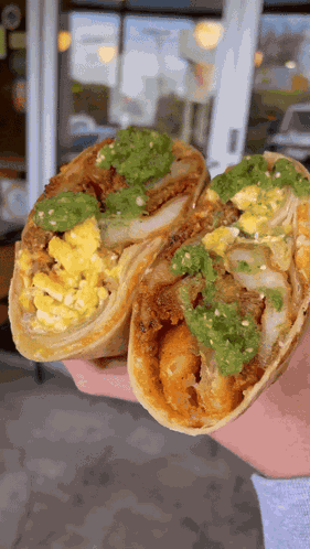 Breakfast Burrito Food GIF