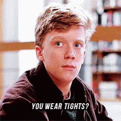 Breakfast Club Tights GIF
