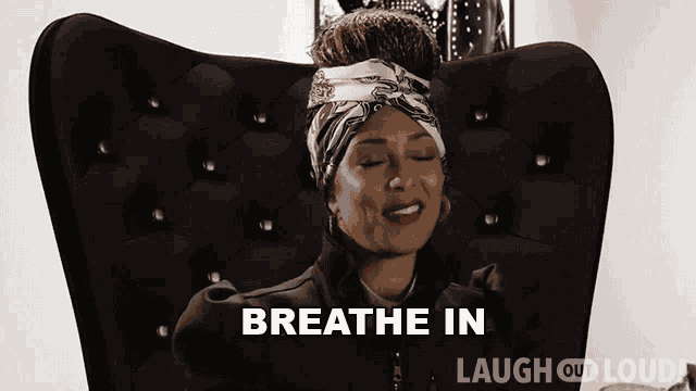 Breathe In Amanda Seales GIF