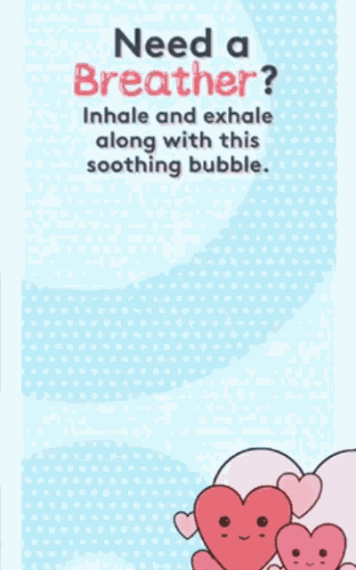 Breathe Just Calm Down GIF