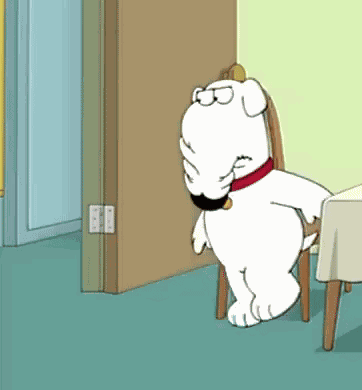 Brian Griffin Walk GIF