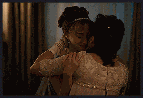 Bridgerton Crying GIF