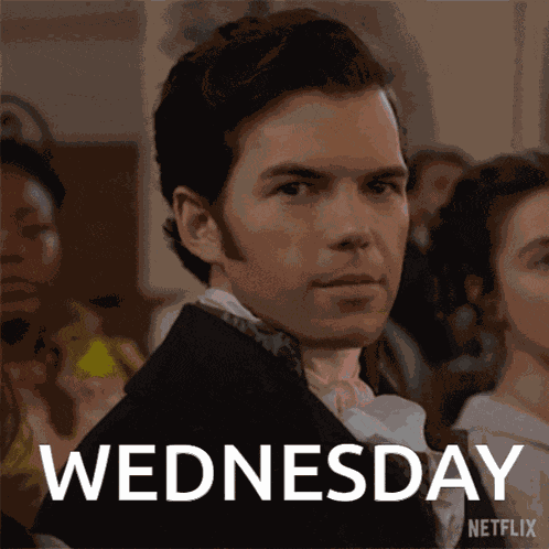 Bridgerton Wednesday GIF