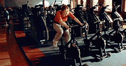 Bridget Jones Bike Fall GIF