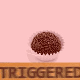 Brigadeirim Triggered GIF