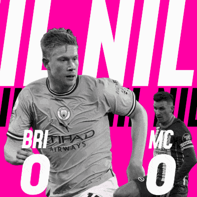 Brighton & Hove Albion F.C. Vs. Manchester City F.C. First Half GIF