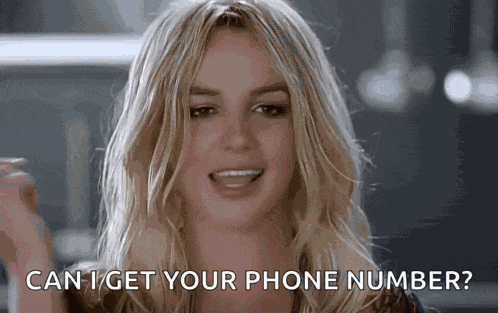 Britney Spears Bite Finger GIF