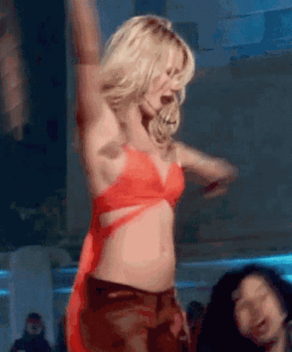 Britney Spears Happy Dance GIF