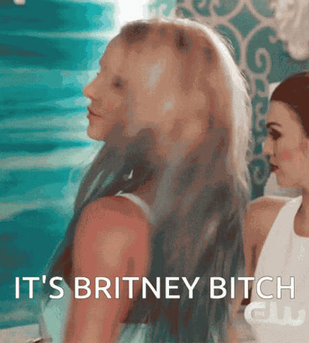 Britney Spears Look Back GIF