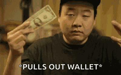 Broke Make It Rain GIF
