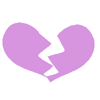 Broken Heart Sticker