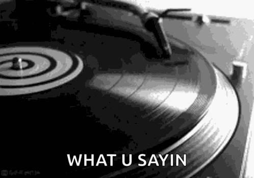 Broken Record Record GIF