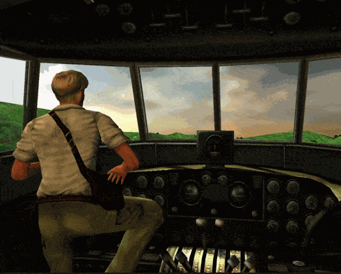 Broken Sword 3 The Sleeping Dragon GIF