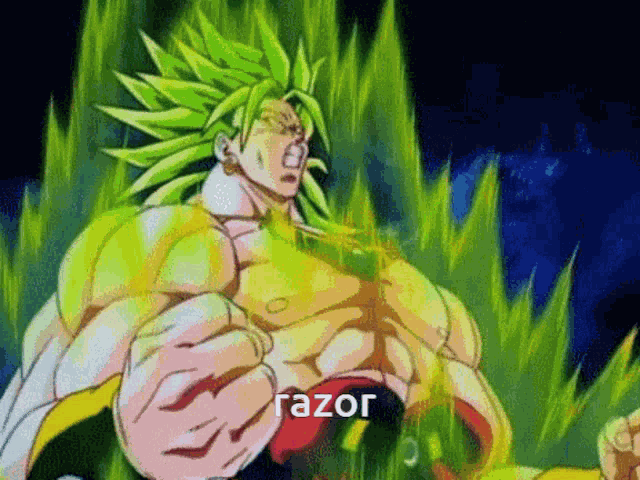 Broly Dbz Broly GIF