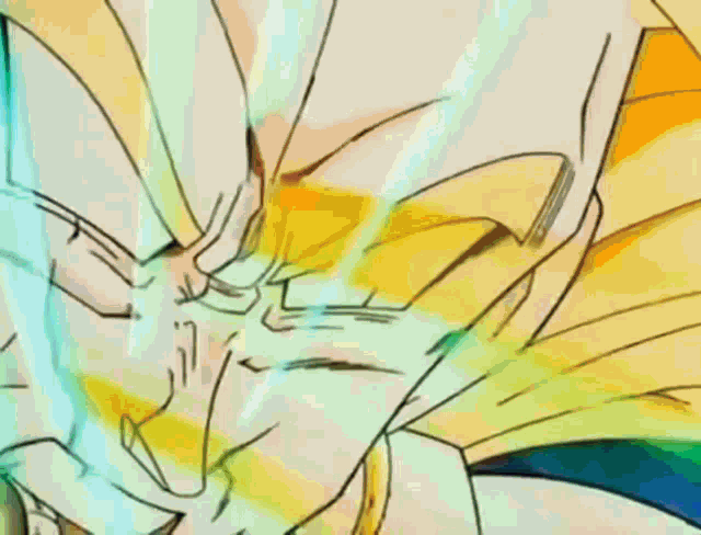 Broly Explodes GIF
